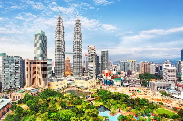 Kuala Lumpur an einem Tag — Stockfoto