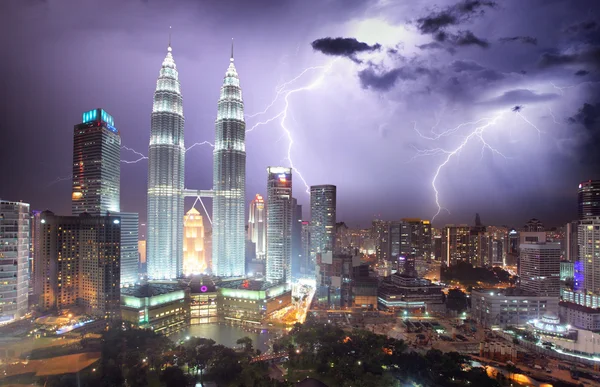 Panorama Kuala Lumpur — Stock fotografie