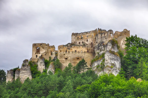 Slovakia old castle - Lietava — Stock Photo, Image