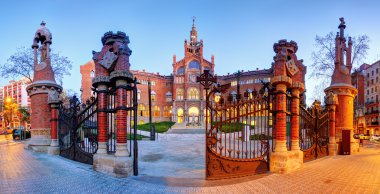 Hospital sant pau Barcelona, İspanya
