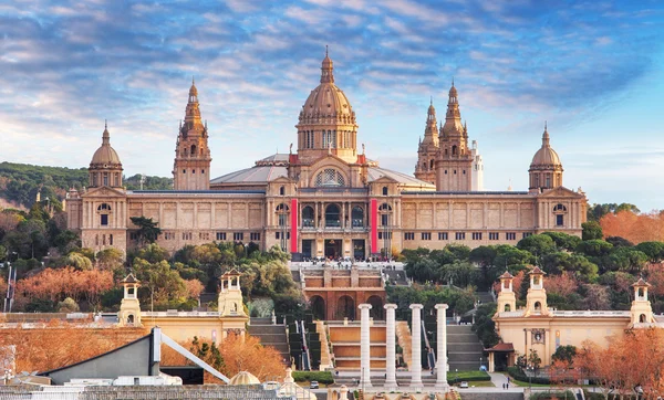 Barcelona Museu Nacional de Arte da Catalunha (MNAC ) — Fotografia de Stock