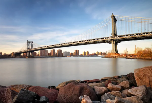 Puente sobre East River — Foto de Stock