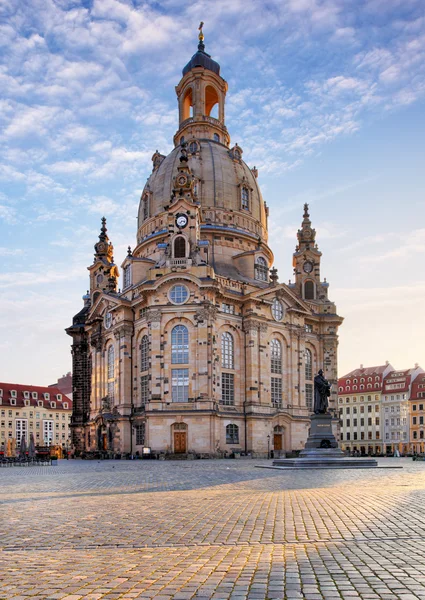 Frauenkirche - Dresda, Germania — Foto Stock