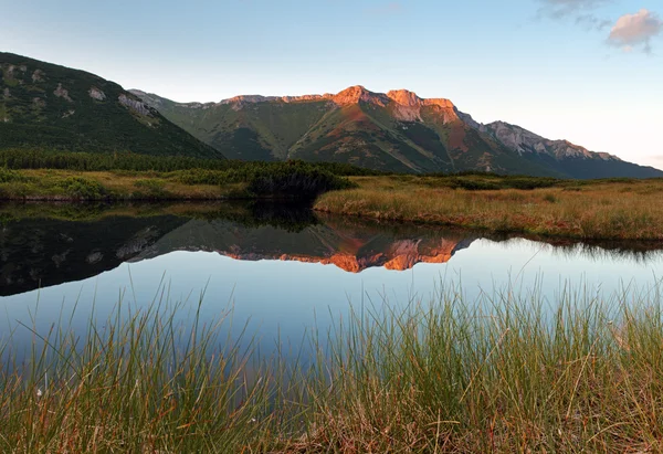 Lago in Slovacchia Tatra moutnain — Foto Stock