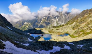 Tatras dağ gölü Slovakya