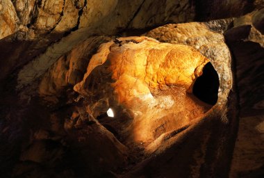 Ochtinska aragonitova jaskyna, Ochtinska aragonit cave, Slovakia clipart