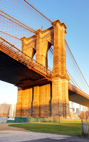 New York City - Brooklyn bridge, USA — Stock Photo, Image