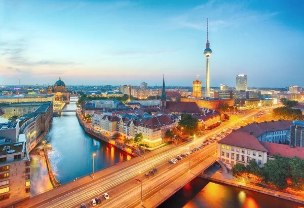 Alemania, Berlín paisaje urbano — Foto de Stock