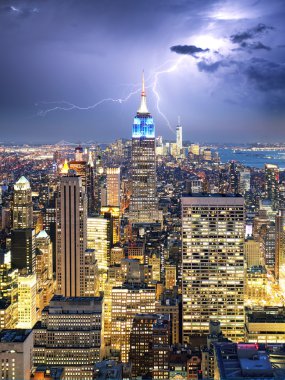 New York City yıldırım, ABD ile