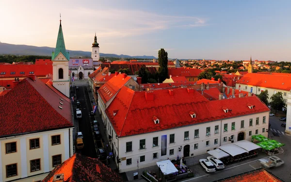 Igreja de São Marcos, Zagreb. Croácia — Fotografia de Stock