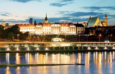 Royal Castle Vistula Nehri Varşova, Polonya