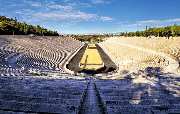 Panathenaic stadium in Athens, Greece