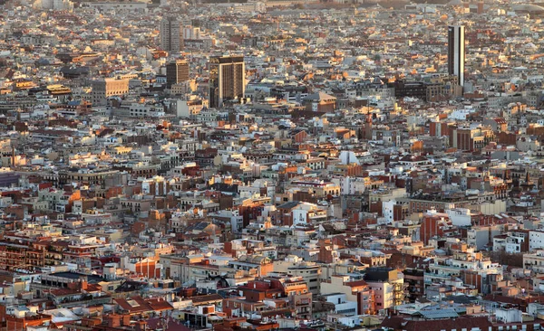 Aerial View Barcelona Sants Residential District — Foto de Stock