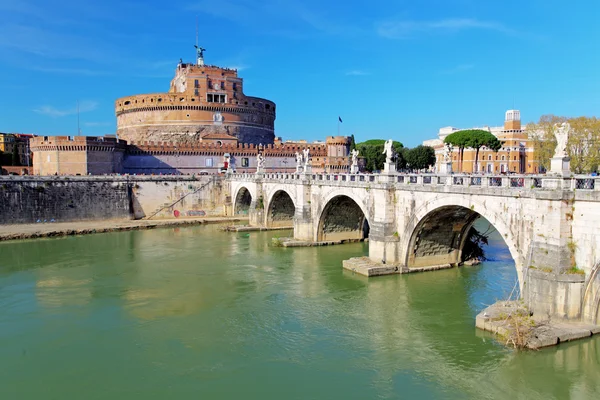 Castel Svatý angelo, Řím — Stock fotografie