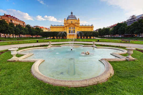 Pabellón de arte en Zagreb —  Fotos de Stock