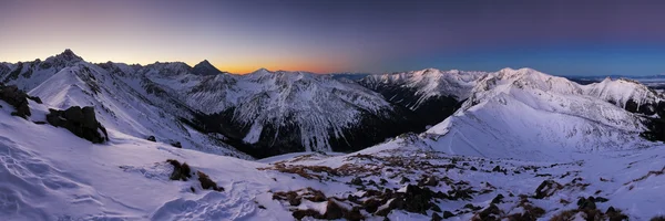 Winter mountain in Poland — Stock Photo, Image