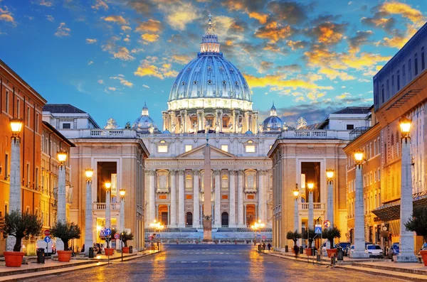 Basilica di San Pietro a Roma — Foto Stock