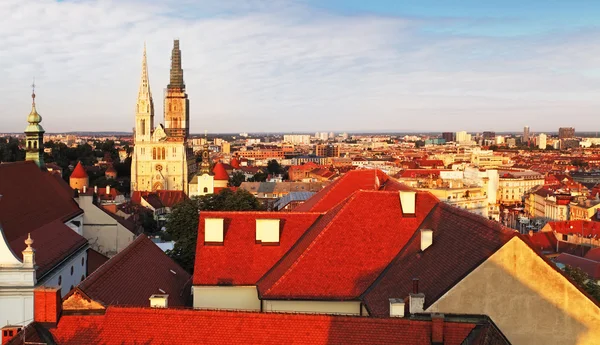 St. Catherine's Kilisesi, Zagreb, Hırvatistan — Stok fotoğraf