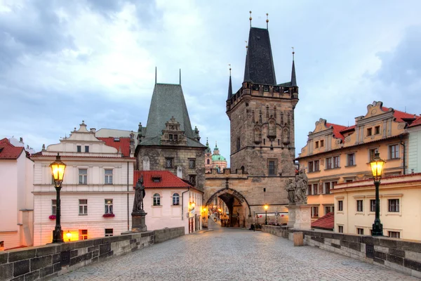 Prag - Charles Köprüsü, Çek Cumhuriyeti — Stok fotoğraf