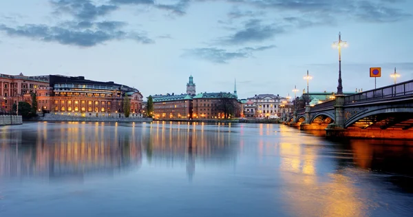 Sztokholm, Szwecja. Budynek Riksdagu (Parlament). — Zdjęcie stockowe