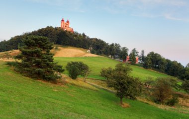 Banska stiavnica - calvary, Slovakya