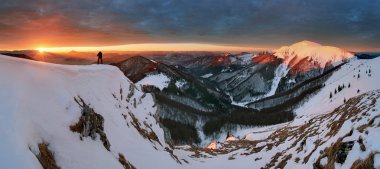 Sunrise dağ - Slovakya Fatra