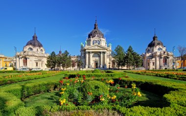 Szechenyi şifalı banyo Budapeşte, Macaristan
