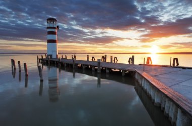 Deniz feneri Gölü neusiedl - Avusturya