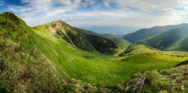 Colorful summer in  mountains.