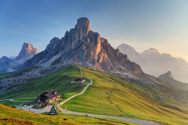 Passo giau - dolomites - İtalya