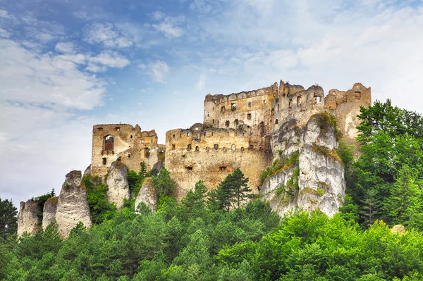 Ruin of castle Lietava — Stock Photo, Image