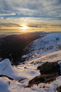 Slovakya doğa dağ - Tatras
