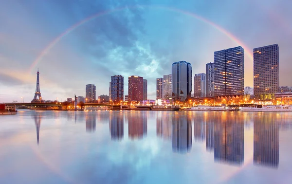 Paisagem urbana do horizonte de Paris — Fotografia de Stock