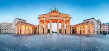 Brandenburger Tor (Brandenburg Kapısı) panorama, ünlü ben