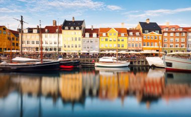 Kopenhag, Danimarka nyhavn kanal