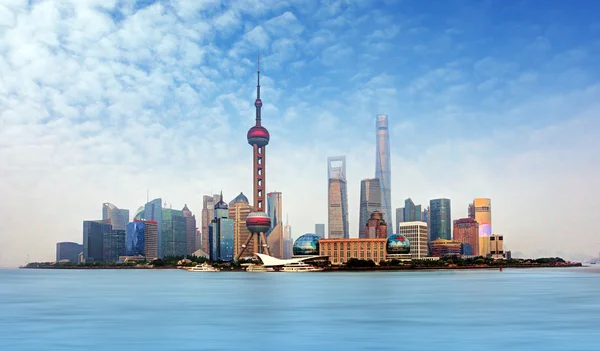 Shanghai på en dag, Kina. — Stockfoto