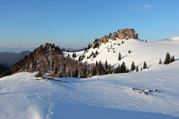 Králová studna v zimě, Slovensko — Stock fotografie