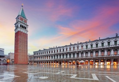 San Marco Meydanı, Venedik İtalya.