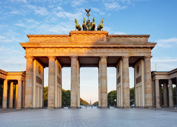 Бранденбург в Берлине, столице Германии — стоковое фото