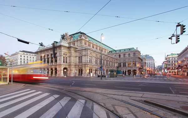 Wiedeńska Opera House, Staatsope, Austria — Zdjęcie stockowe