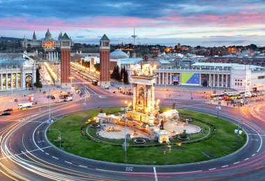Barcelona - Espana Meydanı, İspanya