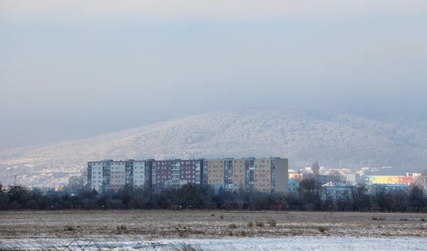 住宅小区在布拉索夫 — 图库照片