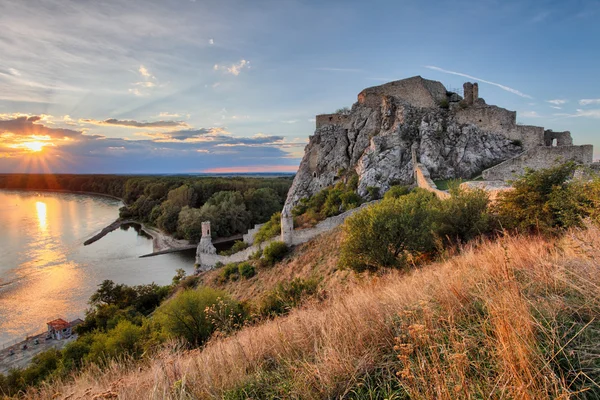 Bratysława, zamek Devin, Słowacja — Zdjęcie stockowe