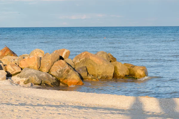 Azak Denizi kıyısında kenarına