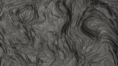 Dalgalı metalik yüzey 3d soyut arkaplan