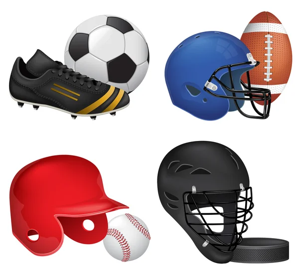 Conjunto de iconos deportivos — Vector de stock