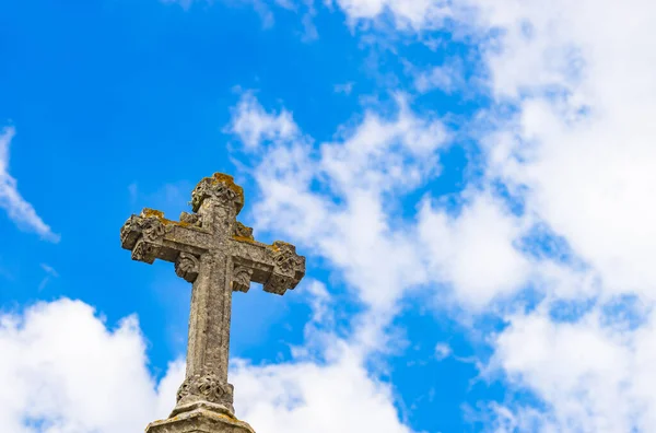 Cemetery Cross religious symbol, christianity concepts background