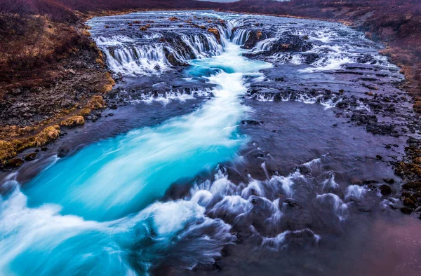Чудовий Водоспад Каскаду Ісландії — стокове фото