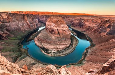 Horseshoe Bend Canyon, Page, Arizona, ABD.