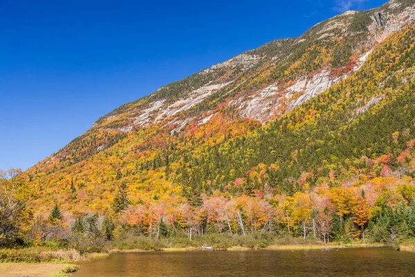 Paisagem Outono White Mountain National Forest New Hampshire — Fotografia de Stock